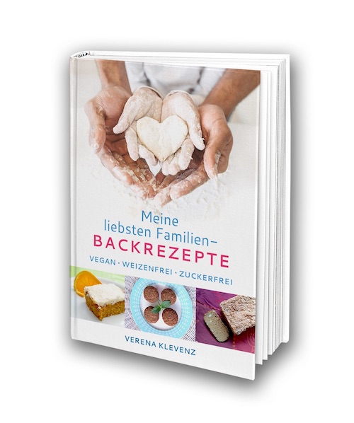 Familien-Backbuch Meine liebsten Familien Backrezepte Mockup gesund vegan zuckerfrei weizenfrei teilweise ohne Gluten